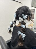 Second   × ヘアセット