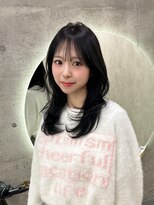 シイム(CYM)&nbsp;黒髪レイヤーロング/艶髪