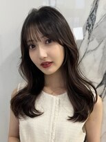 ナカイ(NAKAI)&nbsp;顔周りレイヤーカット/イメチェンヘアスタイル/韓国くびれヘア