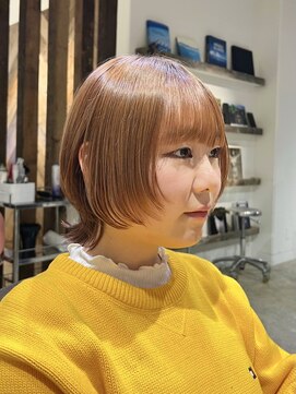 グラッド(GLAD.) ショートウルフ/ナチュラルウルフカット/顔まわりレイヤーカット