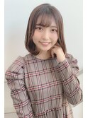 内巻きボブ