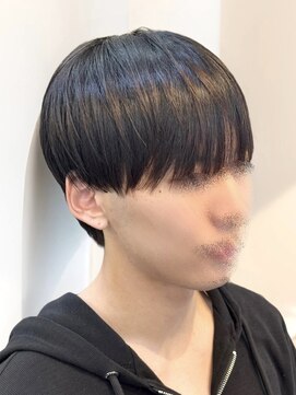 ビッケメンズヘア(Vicke Men's hair) フェザーパーマセンターパートダウンパーマニュアンスパーマ韓国