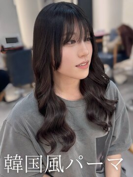 アミー 池袋(Ammy) コテ巻き風パーマ /韓国風パーマ/デジタルパーマ/レイヤーカット