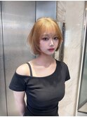 天神/ナチュラル縮毛矯正/韓国ヘア/ヨシンモリ/レイヤーカット