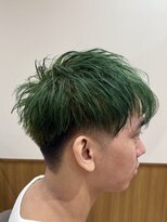ファミリア ボンド(familiar BOND)&nbsp;ソフモヒショート×派手髪