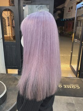 カムジーヘッドカミノウラ(COMEGHEAD KAMINOURA) 韓国っぽラベンダーブロンド