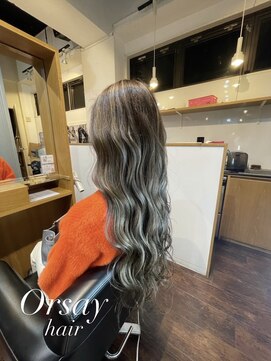 美容室オルセー コントラストハイライト