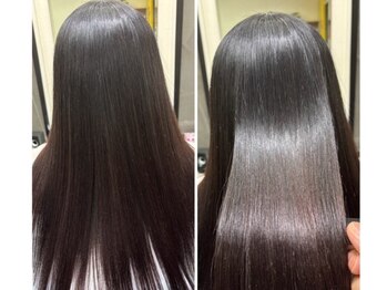 ベルウッド(BELL WOOD)の写真/ひとりひとりの髪の悩みに合わせて、最適な髪質をご提案*ダメージをケアしながら、潤う美髪へ導きます♪