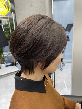 バディ 中野駅前店(BUDDY) 大人丸みショート【中野美容室/東中野/新中野】