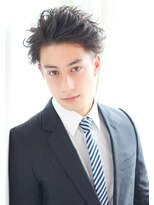 ワースホワイル(WORTH WHILE)&nbsp;簡単に決まる！　外国人風　無造作アップバング！！