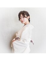 バサラ 大阪なんば店(VASARA) 大阪なんば/小紋ヘア/着物ヘア/卒業式ヘア/成人式ヘア