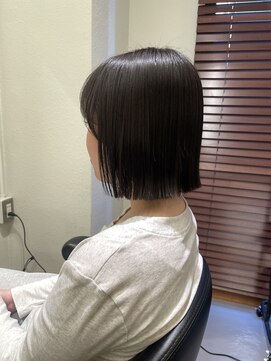 クリック(Click) 着物ヘア/大人ガーリー/ダークアッシュ/似合わせカット/小倉