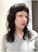ふわふわパーマ
