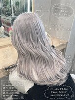 リリー バイ アオ(Lilly by AO)&nbsp;【ブリーチ2回】ラベンダーミルクティーグレージュ×髪質改善