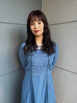 ヘアーアイストゥーレ(HAIR ICI TRE)&nbsp;ロングパーマ　スパイラルパーマ　ブリーチなしカラー　担当桜桃