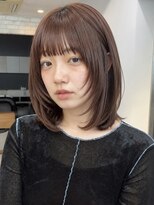 サンド クリア 横浜本店(sand clear) ワンカールミディアムレイヤー巻ける縮毛矯正