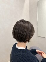 トキ(toki)&nbsp;ナチュラルボブ×グレージュ