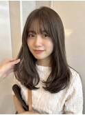 ヘーゼルベージュ透明感カラーローレイヤー