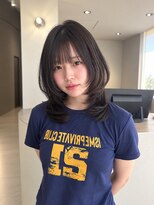 ルトワフクロマチ(Lutowa Fukuromachi)&nbsp;ダークパープル/ナチュラルショート/ミルクブラウン/夏/広島袋町
