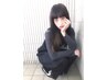 前髪縮毛矯正が自然に馴染む！ふんわり質感へ【縮毛矯正】