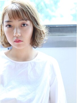 ヘア アンドメイク キヨシ(Hair and Make kiyoshi) kiyoshi/モード ＊透明感　シースルーアシメボブ＊