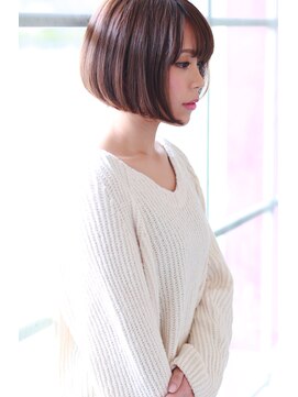 ラファンジュ ヘアー クレオ(Rohange hair Creo) 【Creo】ドーリーショートボブ#丸みショート#タンバルモリ#小顔