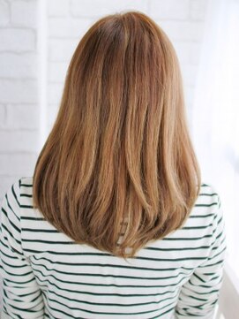 ヘアメイク ナル(hair make nalu) ワンカールロブスタイル