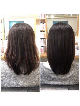 ヘアー アンノウン(Hair Unknown) 髪質改善系　カラー＆カット