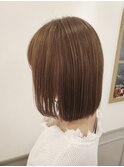 ウエット切りっぱなしボブ☆