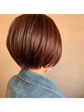 ココカラヘアー ニコ(cococara hair nico) 大人可愛い20代30代40代前下がりショートボブ