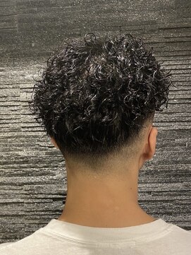 ヒロギンザ 恵比寿店(HIRO GINZA) ツーブロックビジネスショートフェードかき上げツイストパーマ