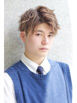 にもう&nbsp;メンズヘア～にもう流～【神戸三宮/元町】　センターパート