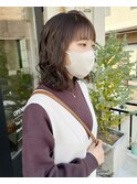 透明感グレージュ