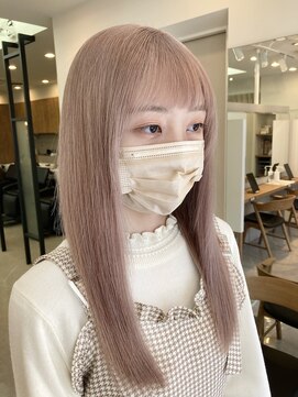 ヘアサロン ハクギンザ(hair salon haku GINZA) 【haku/川口】ミルクティーベージュ【銀座/銀座5丁目】