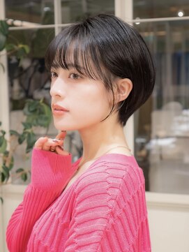 サーカス バイ ビュートリアム 青山(CIRCUS by BEAUTRIUM) ショートボブ20代30代ココアブラウン髪質改善青山表参道