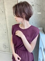 ロンド クラン 岡崎(Lond Clan)&nbsp;顔周り/前髪/ショート小顔ショート×チョコレート[岡崎/髪質改善