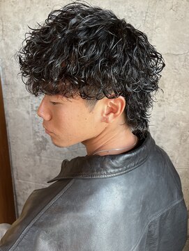 ロンド クラン 岡崎(Lond Clan) 波巻きパーマ_ウルフ_マッシュウルフ