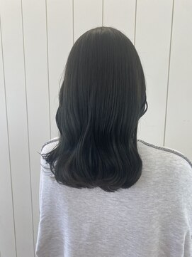 アドラーブル 万代店 (adorable) 【インナーカラー】アッシュ系カラー