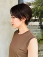 ラッキーヘア 加古川(Lucky Hair) イヤリングカラーが映えるショート♪ショートはお任せ下さい!