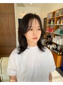 伸ばしかけにもおすすめなレイヤースタイル