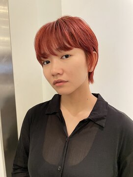 ベチカ(vetica) 秋ヘア*カシスオレンジショート