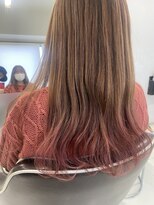 ヘアーアンドアート ルミナ(HAIR&ART LUMINA) 【佐々木】ピンクグラデーションカラー