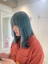 ガリカ シーム(Gallica/SEAM)&nbsp;【川辺晴加】寒色系カラー/ペールブルー