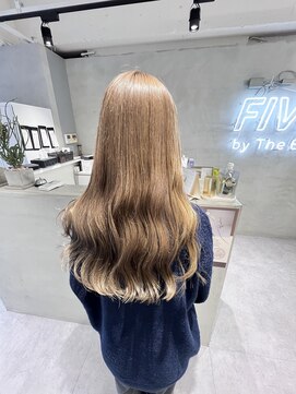 ファイブバイジエクト 堀江(FIVE by The Ect) ミルクティーベージュ