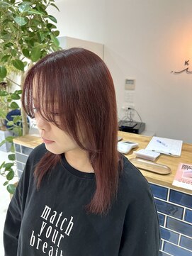 カイ(kai) 韓国風カラー レイヤースタイル