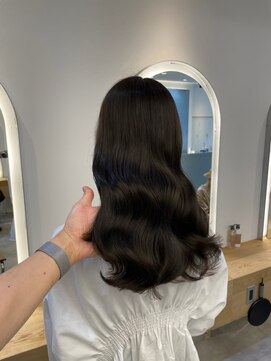 ジーナ 船橋(Zina) 髪質改善＊ロングレイヤーグレーベージュ＊美髪【Zina船橋】