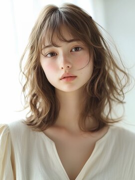 アルトリスト(Altruist Aging×HAIR&SPA) ★ダークアッシュ大人ガーリーボブ着物ミディアムレイヤーカット