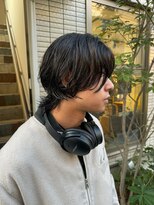 ゴーズゴードットビー 吉祥寺(go s go .b)&nbsp;ミディアムウルフ/メンズカット/メンズパーマ/ダウンパーマ