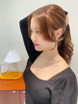 モク 立川(moc) moc style 立川/韓国/ブリーチ/髪質改善/前髪/顔まわり/レイヤー