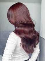 アイティーバイアルバム 藤沢店(IT by ALBUM) ピンクヘアー秋色透明感カラーピンクグレープフルーツ_ba506141